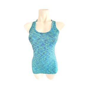 Vibrant Blue Racerback Tank Top Sz XS